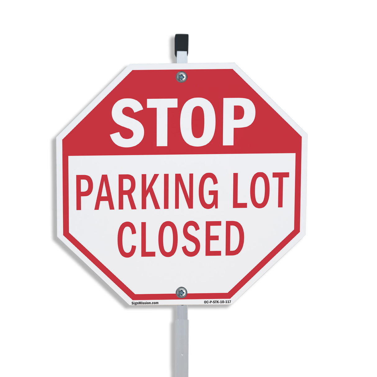 Stop Parking Lot Closed