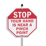 Stop Your Hand Is Near a Pinch Point