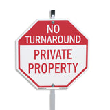 No Turnaround Private Property