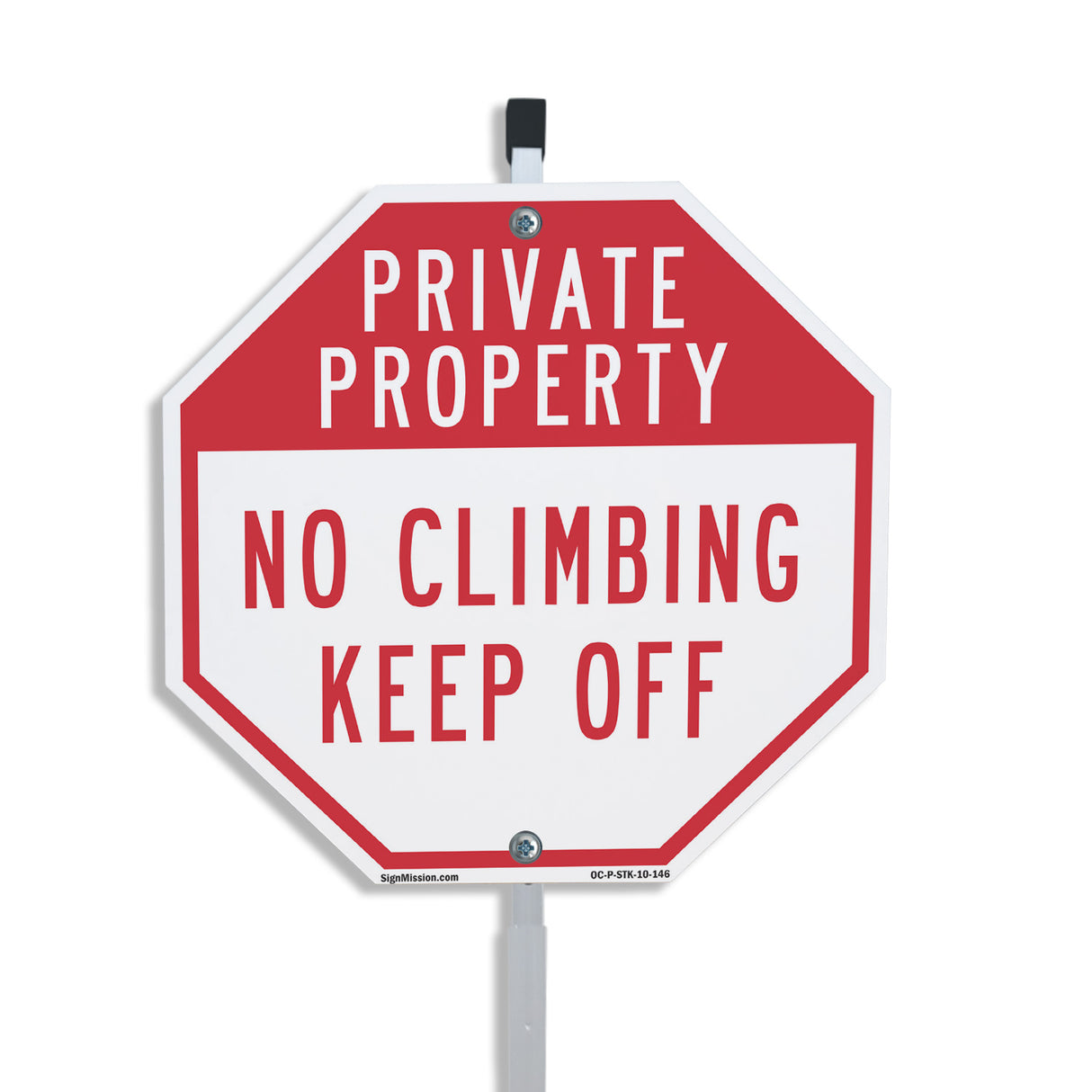 Private Property No Climbing Keep Off