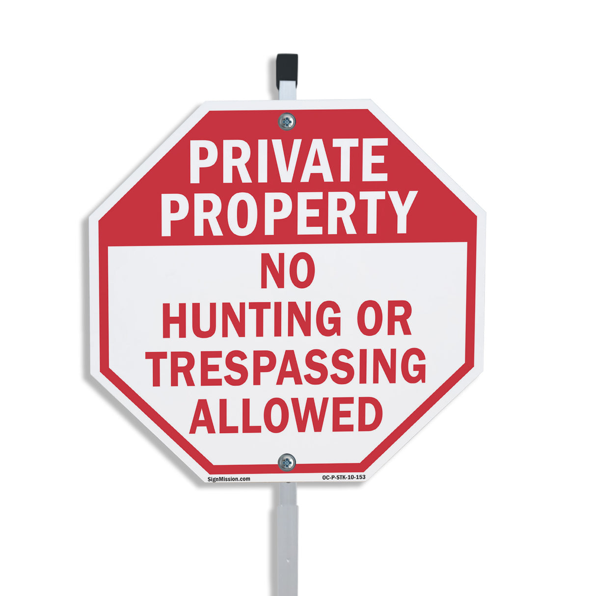Private Property No Hunting or Trespassing Allowed