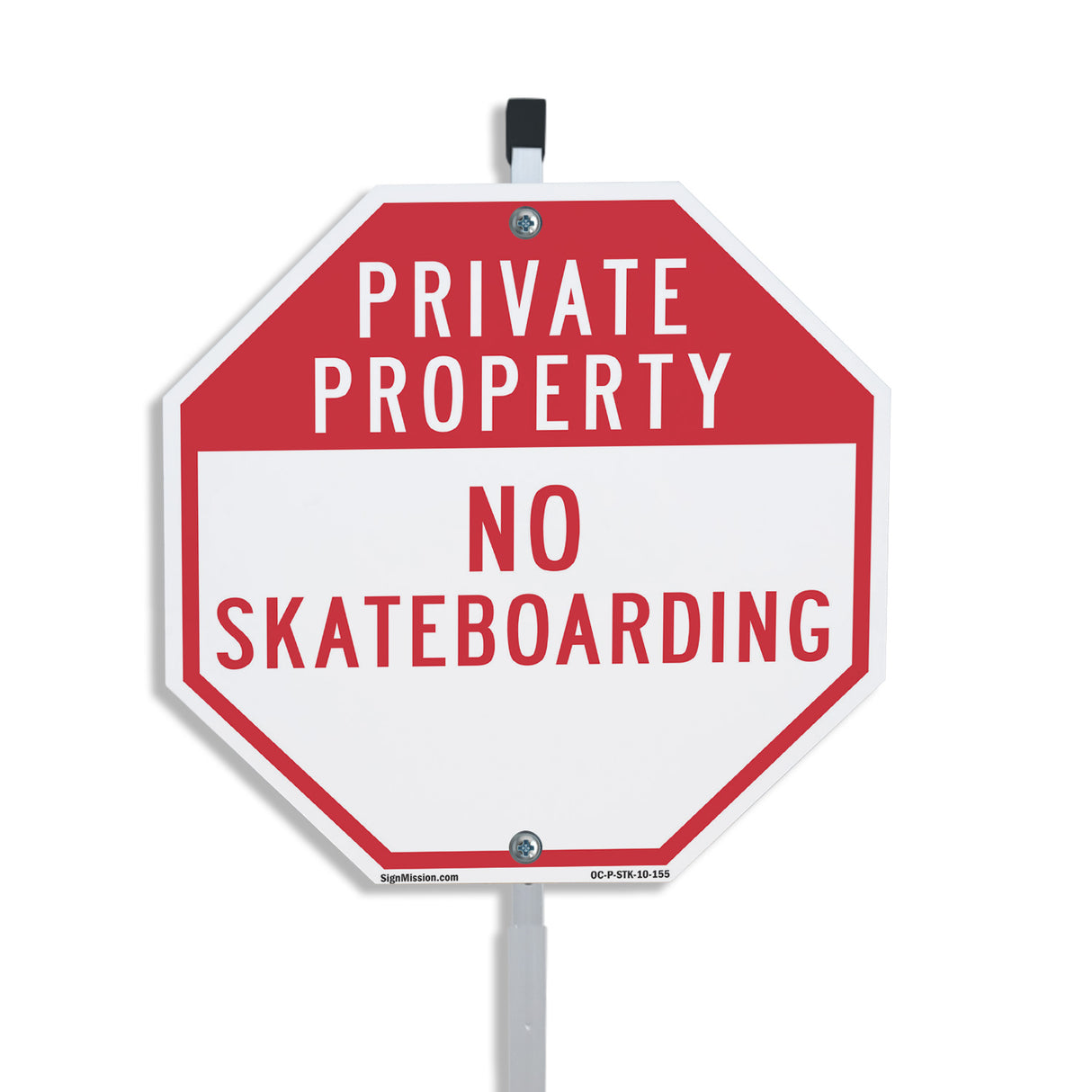 Private Property No Skateboarding