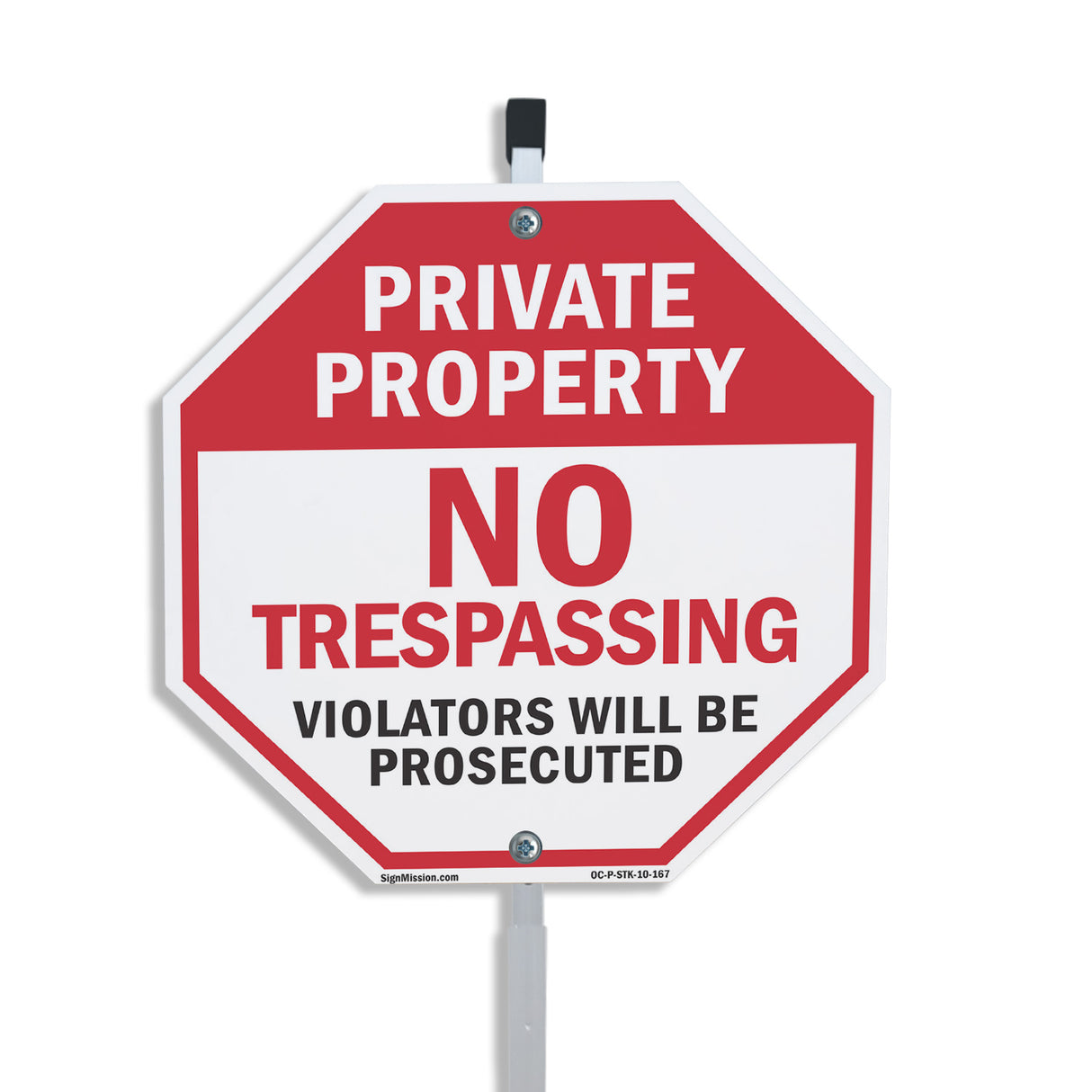 Private Property No Trespassing Violators Will Be Prosecuted