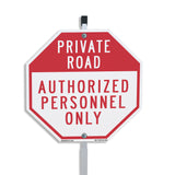 Private Road Authorized Personnel Only
