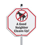 A Good Neighbor Cleans Up!