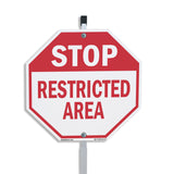 Stop Restricted Area