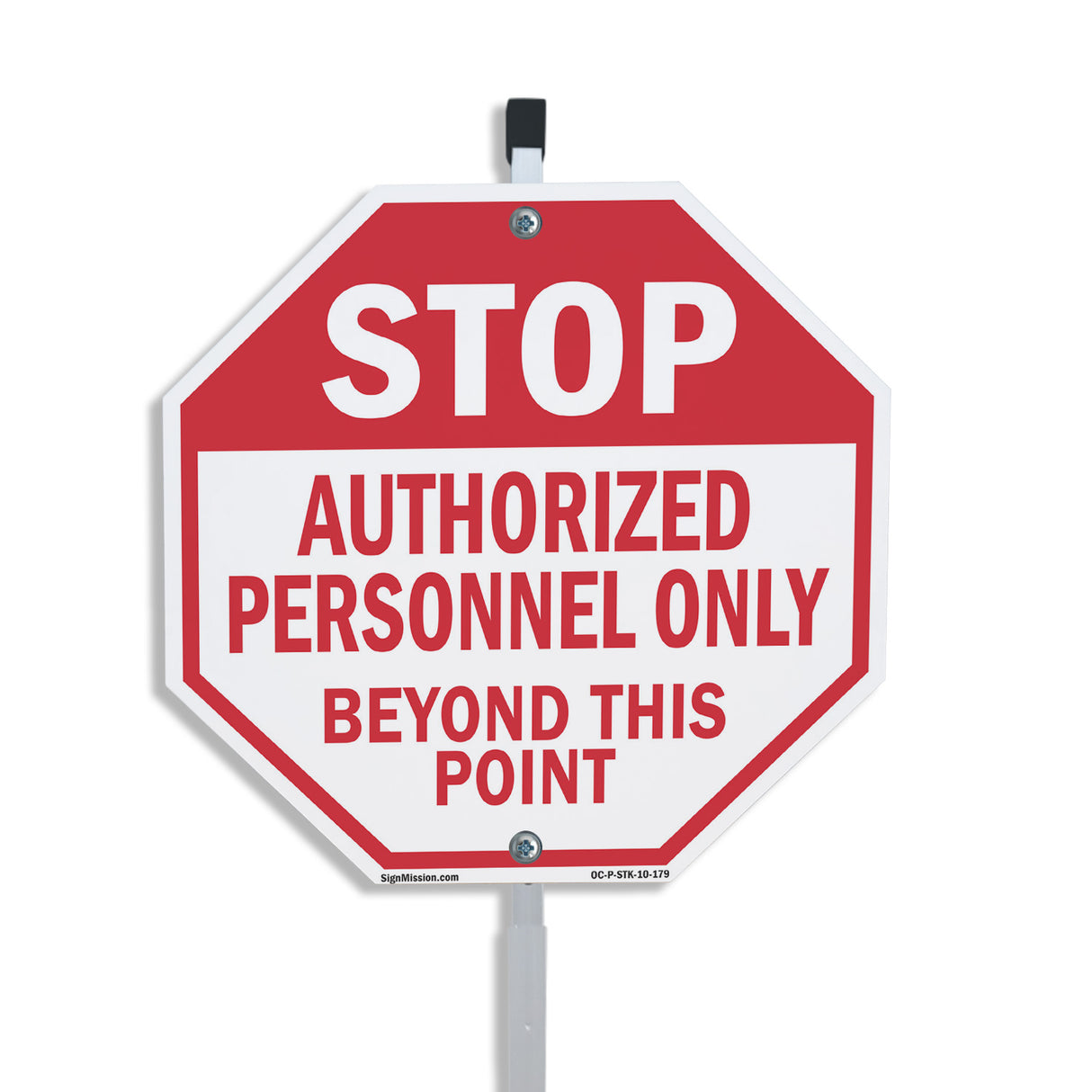 Stop Authorized Personnel Only Beyond This Point