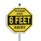 Please Stay 6 Feet Away