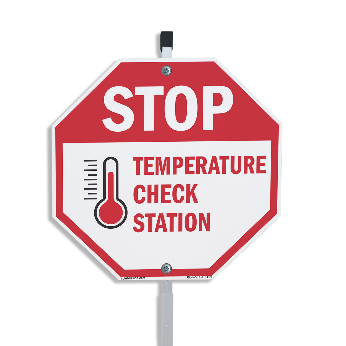 Stop Temperature Check Station