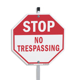 Stop No Trespassing