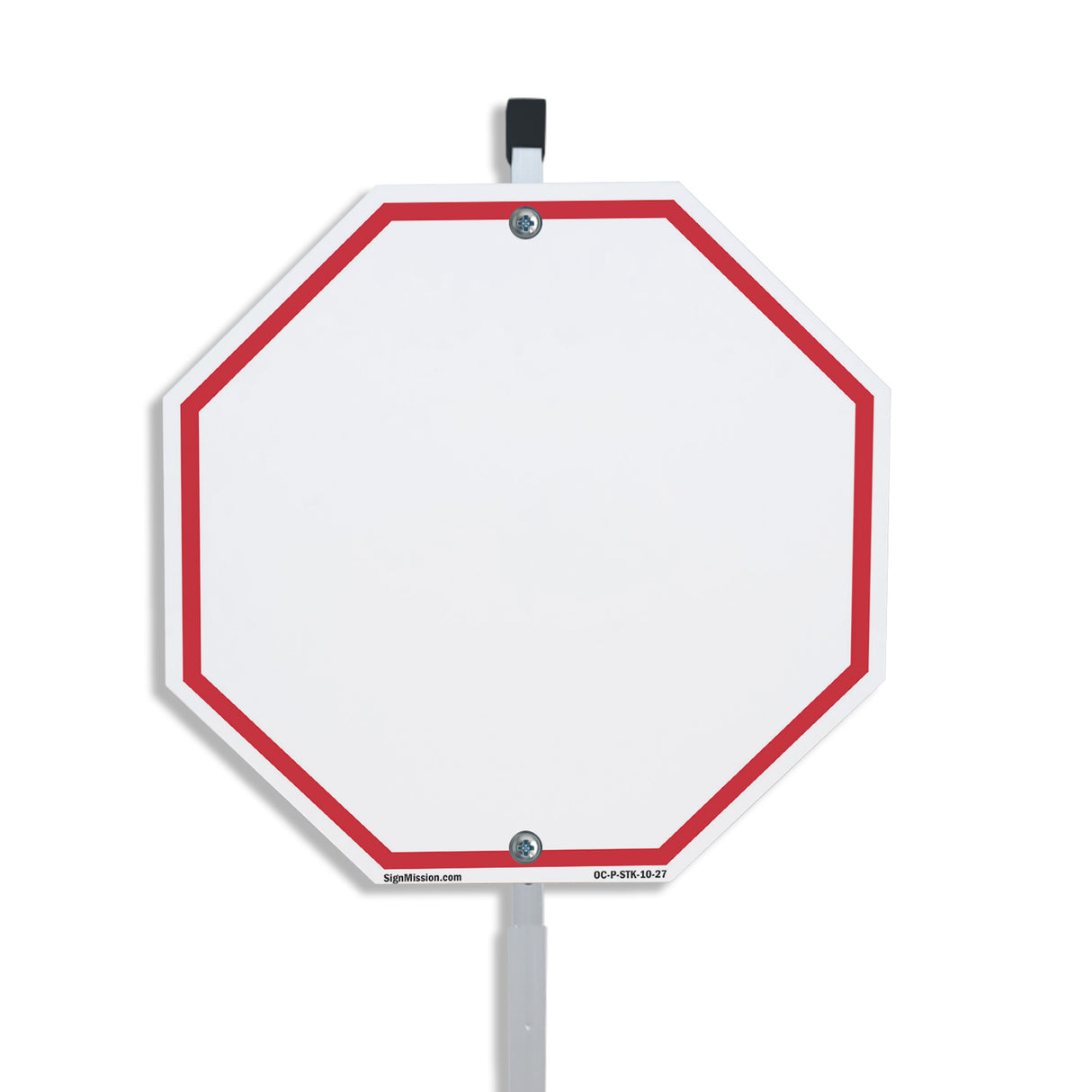 Blank Sign White Background