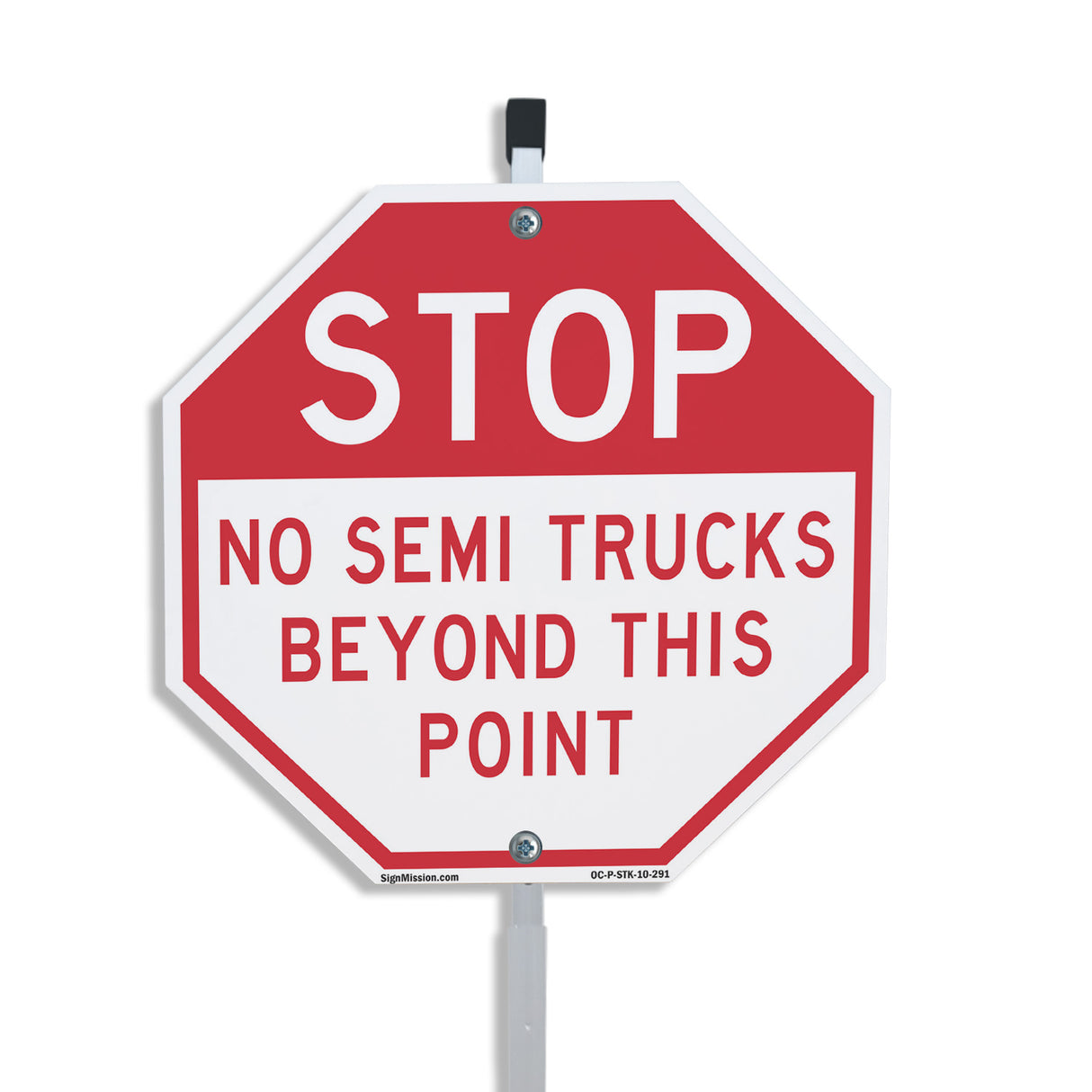 Stop No Semi Trucks Beyond This Point