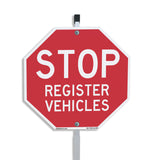 Stop Register Vehicles
