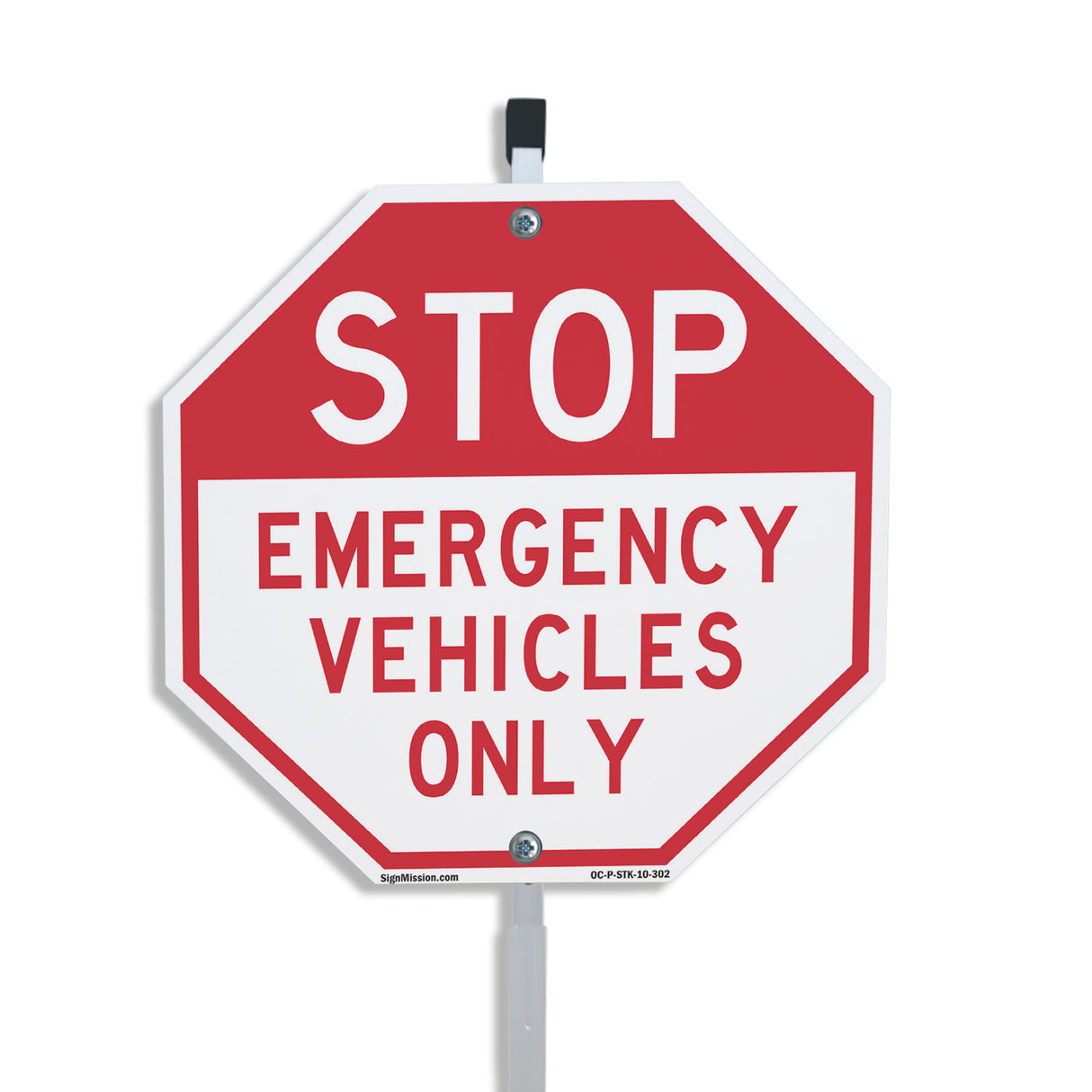 Stop Emergency Vehicles Only