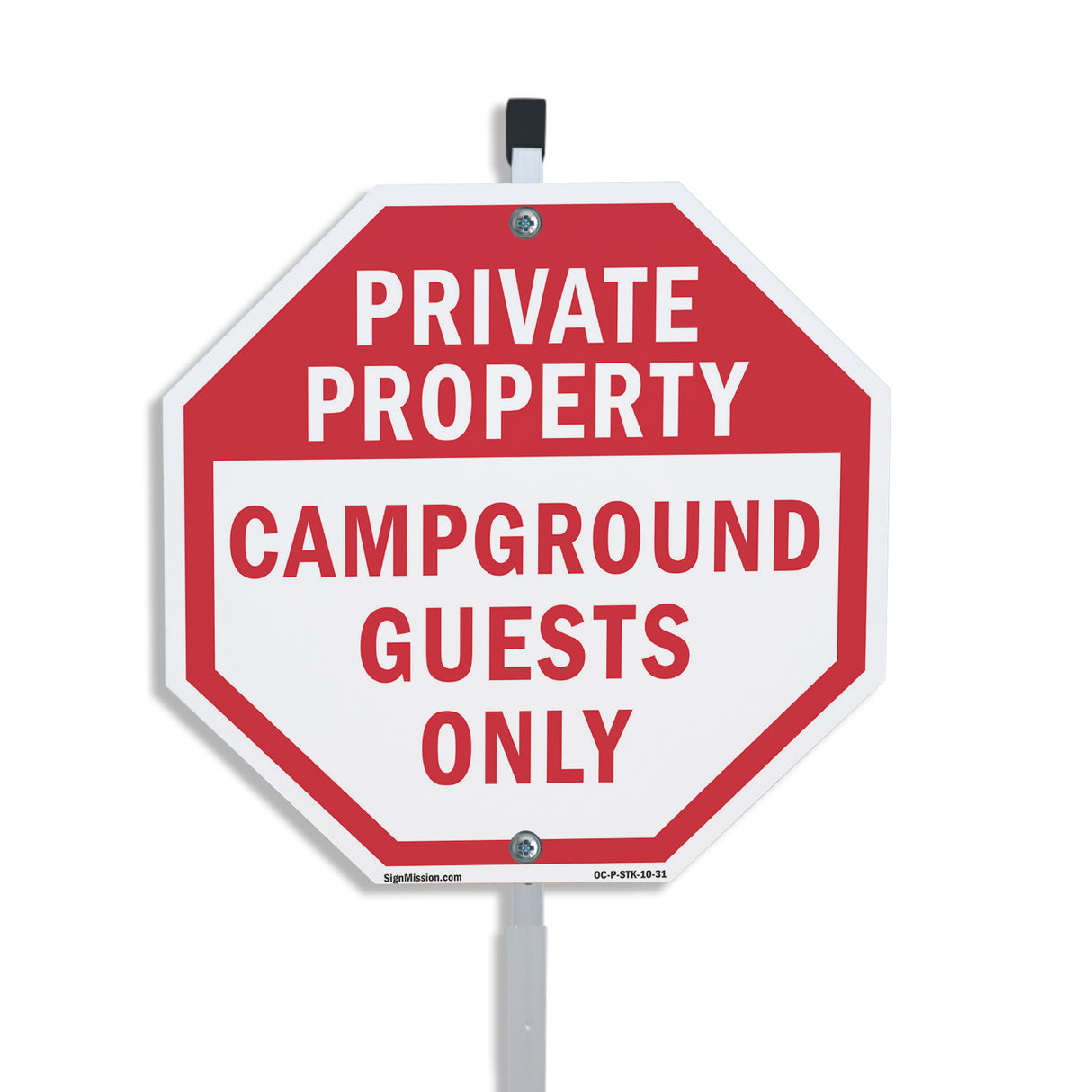Private Property Campground Guests Only