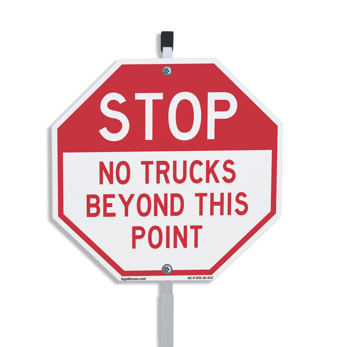Stop No Trucks Beyond This Point
