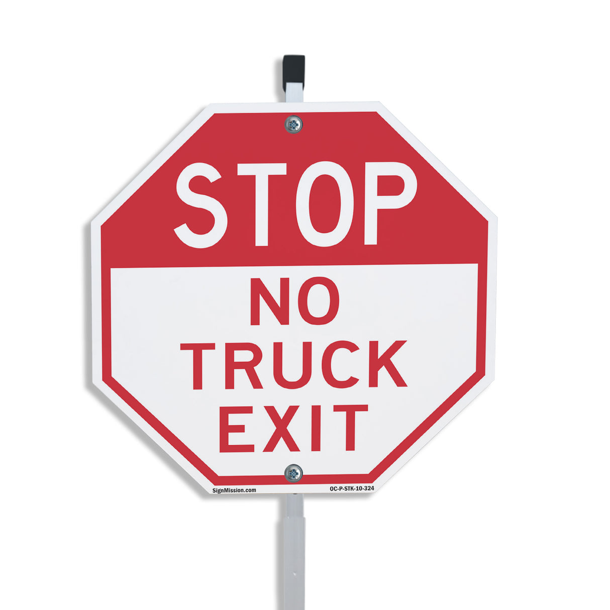 Stop No Truck Exit