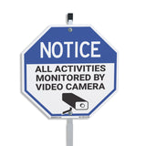 Notice All Activities Monitored by Video Camera
