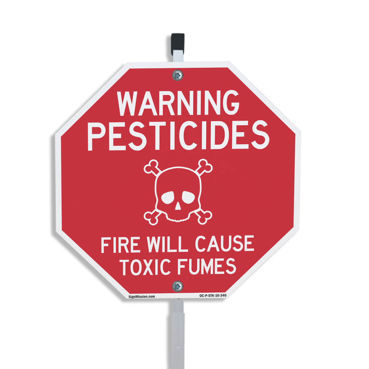 Warning Pesticides Fire Will Cause Toxic Fumes
