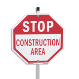 Stop Construction Area