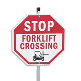 Stop Forklift Crossing