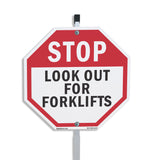 Stop Look Out for Forklifts