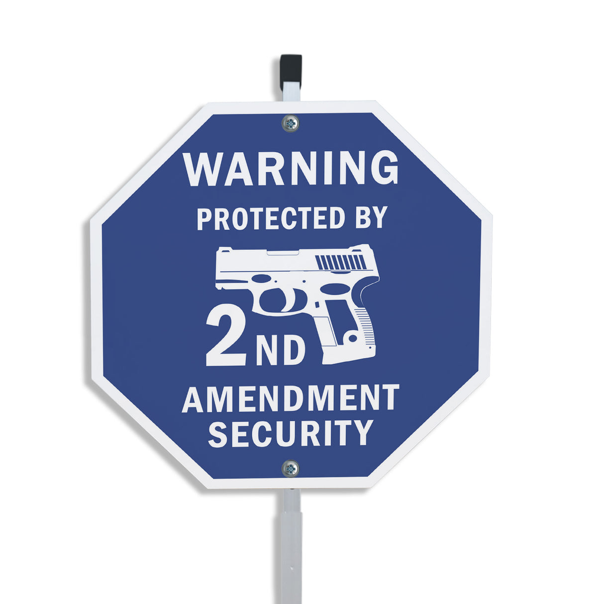 Warning Protected By 2nd Amendment Security