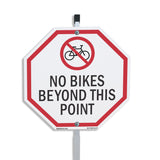 No Bikes Beyond This Point