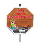 No Riding Beyond This Point