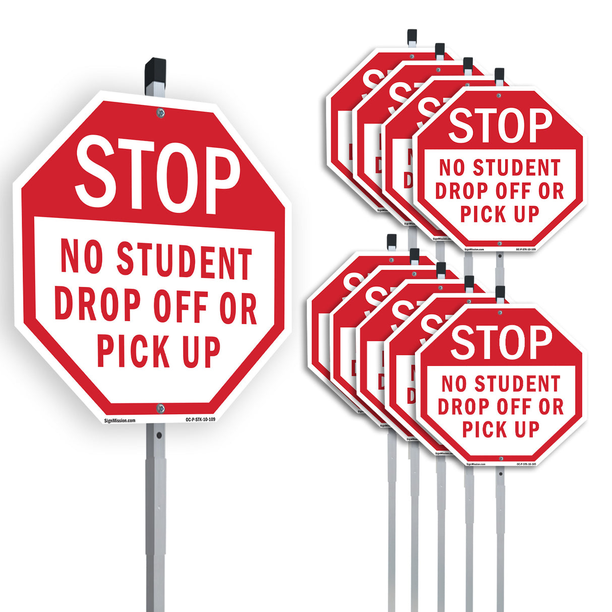 Stop No Student Drop Off or Pick Up