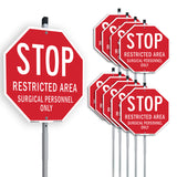 Stop Restricted Area Surgical Personnel Only