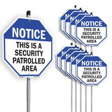 Notice This Is a Security Patrolled Area