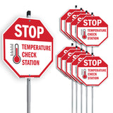 Stop Temperature Check Station