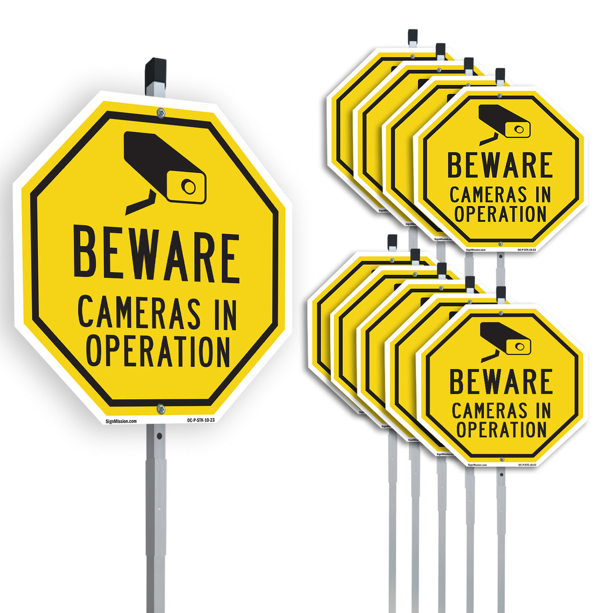Beware Cameras in Operation