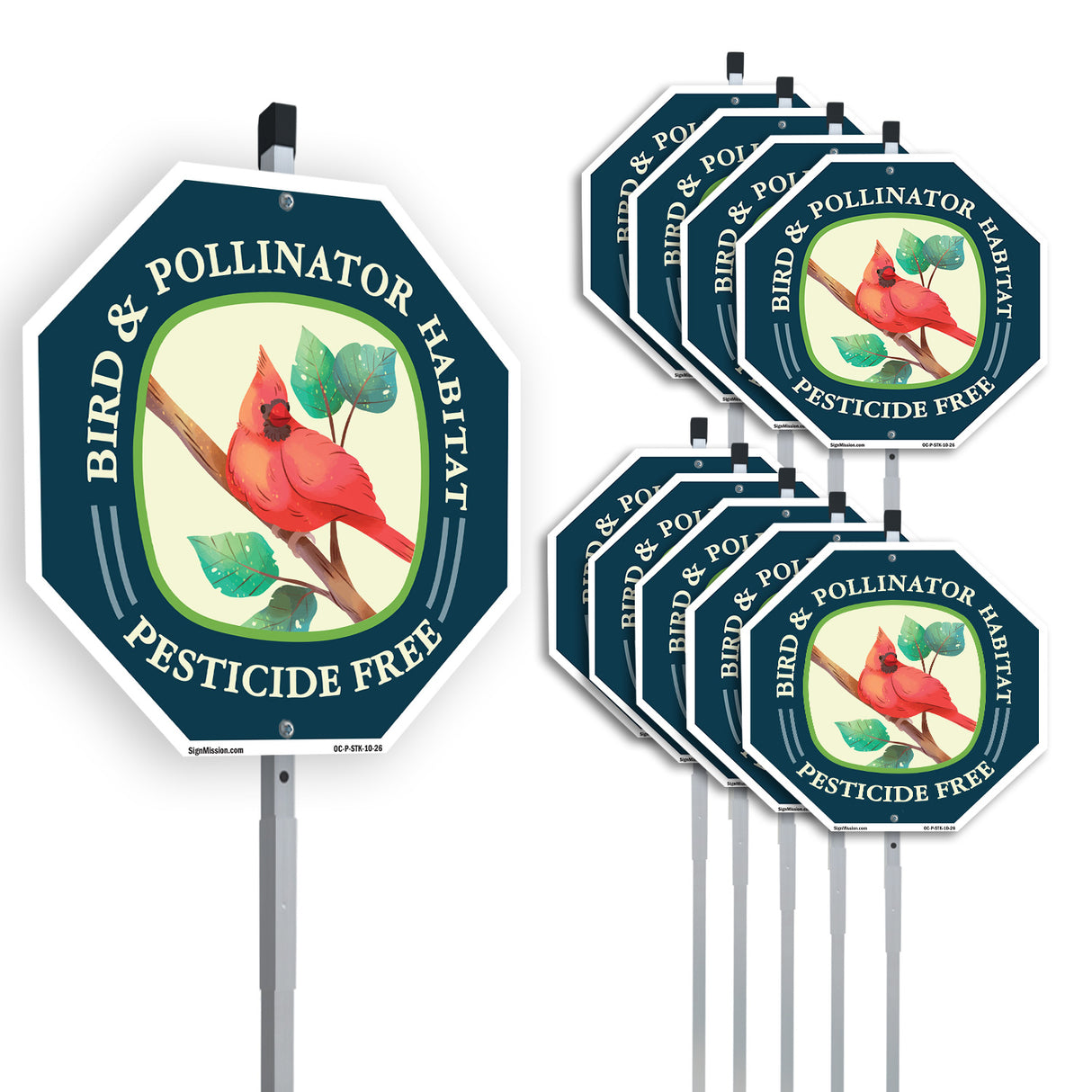 Bird & Pollinator Habitat Pesticide Free