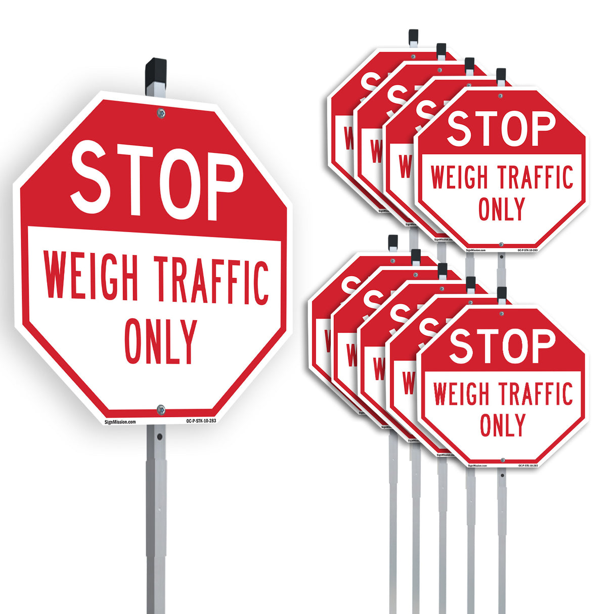 Stop Weigh Traffic Only