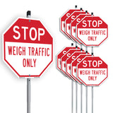 Stop Weigh Traffic Only