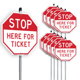 Stop Here for Ticket