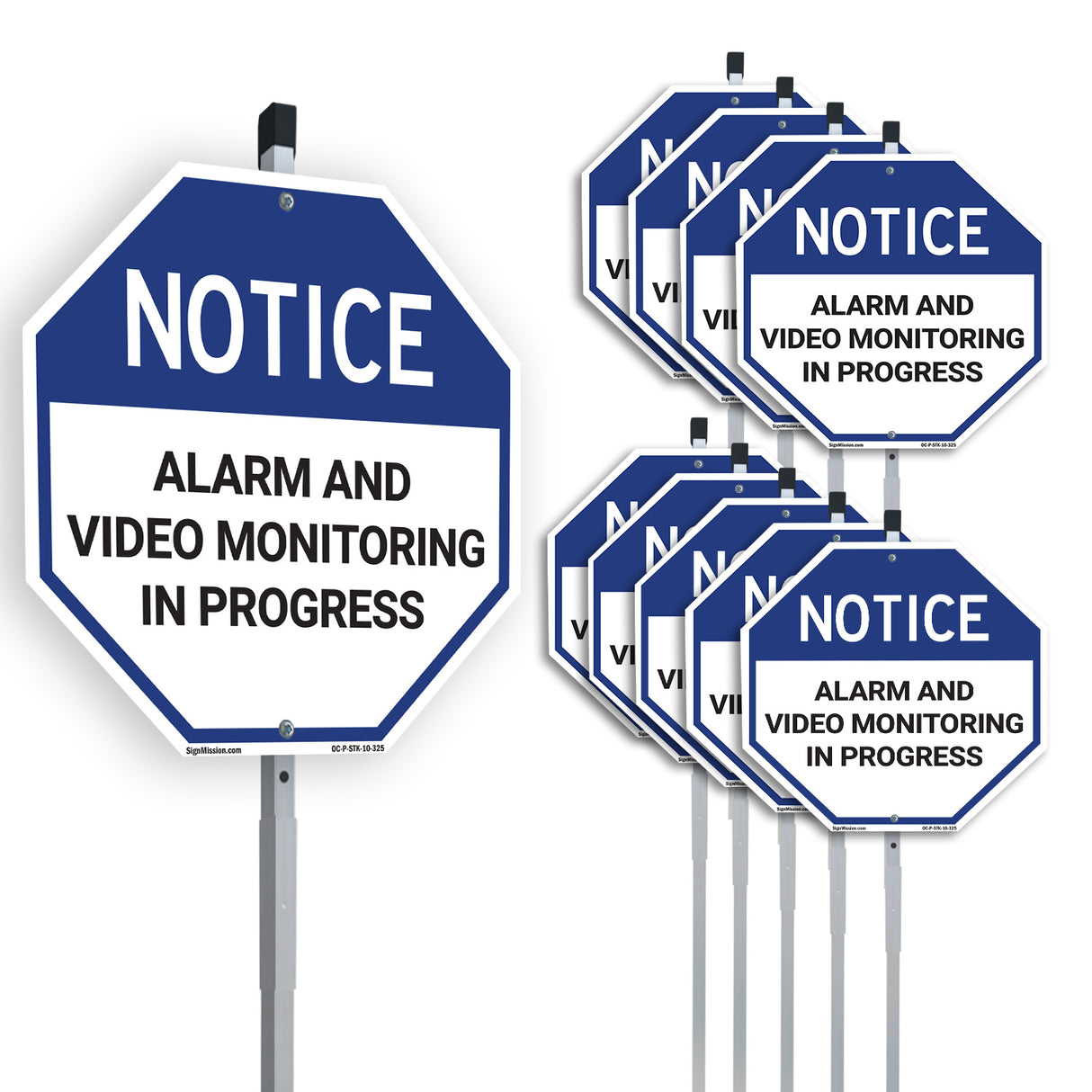 Notice Alarm and Video Monitoring in Progress