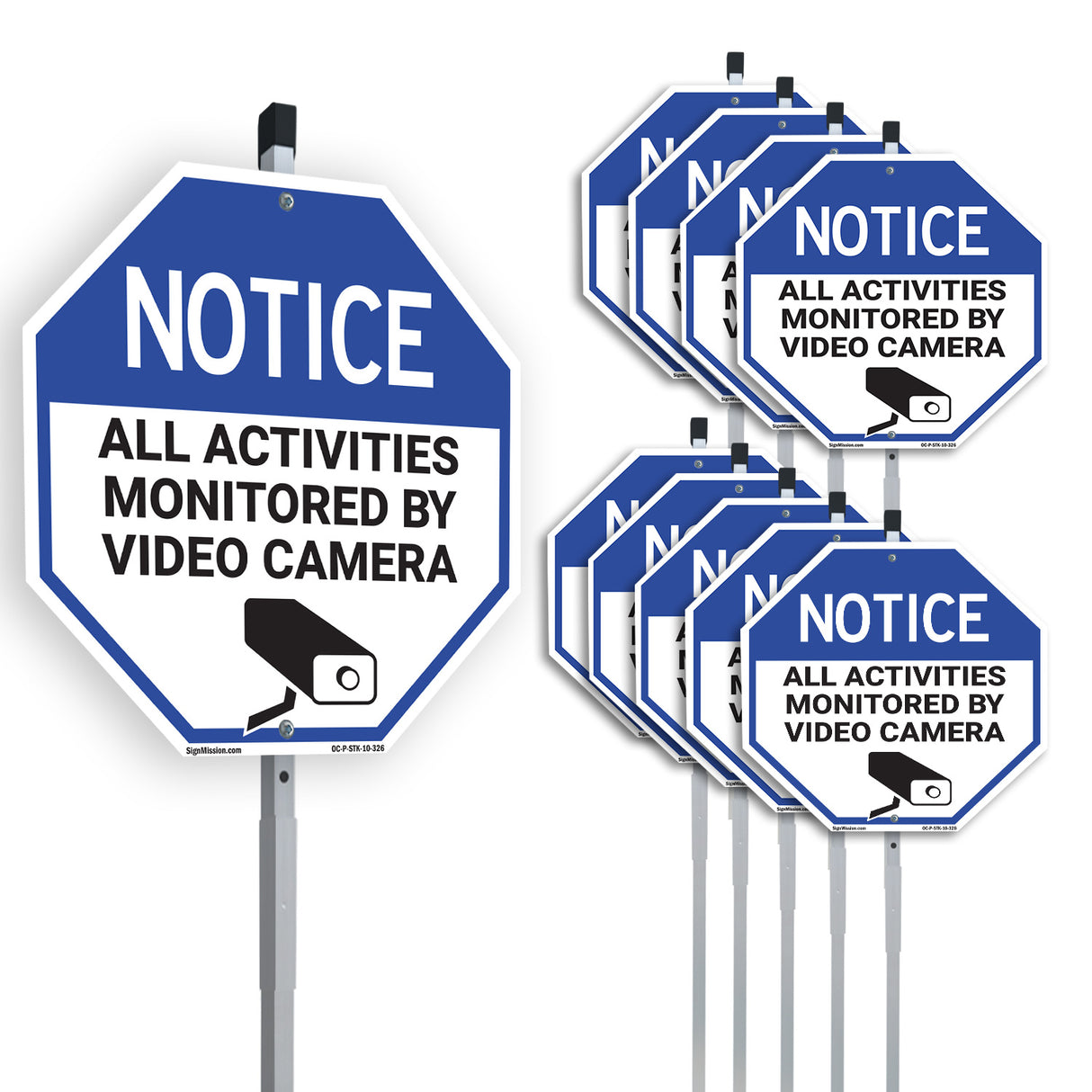Notice All Activities Monitored by Video Camera