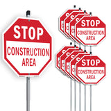 Stop Construction Area