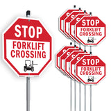 Stop Forklift Crossing