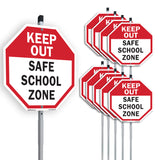 Keep Out Safe School Zone