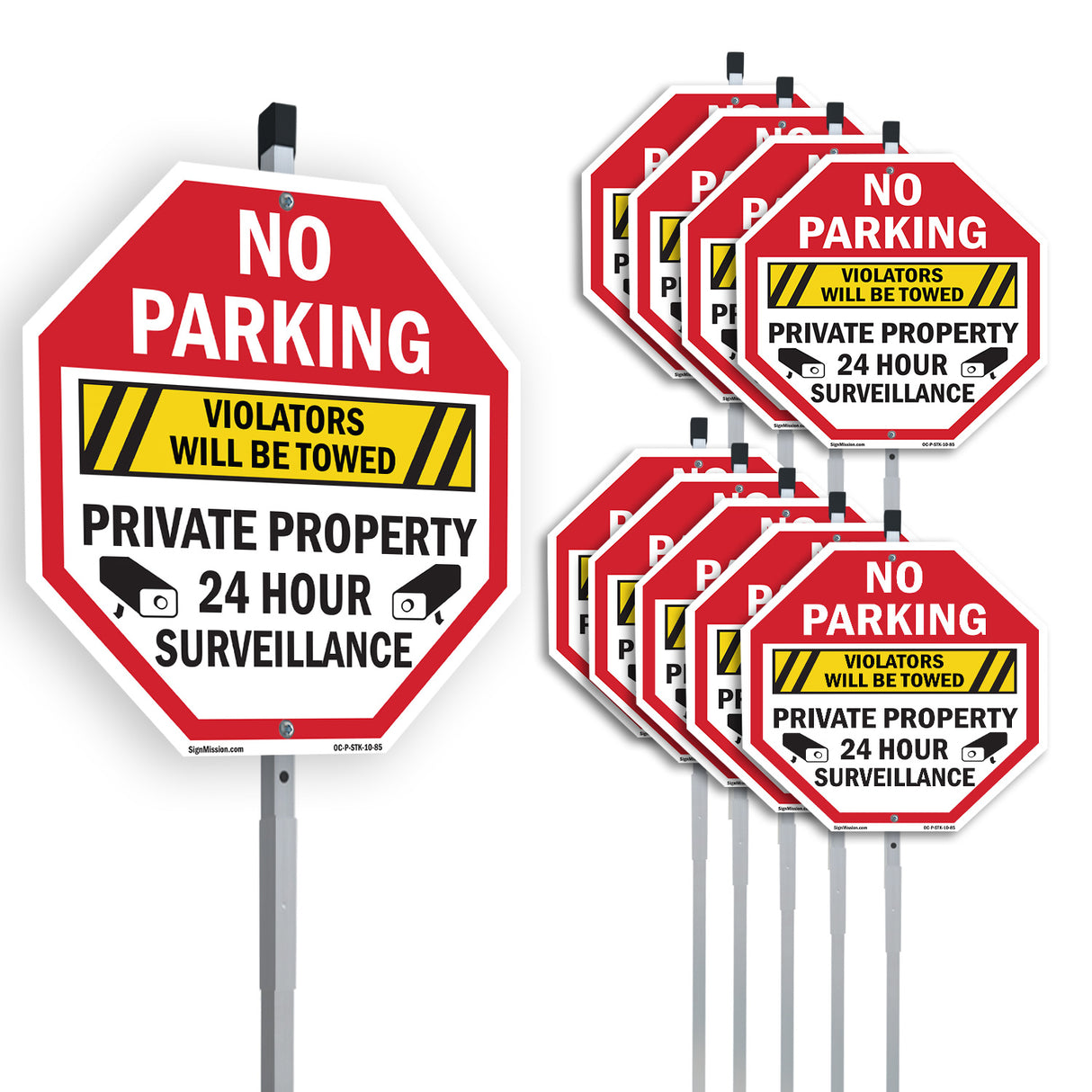 No Parking Violators Will Be Towed Private Property24 Hour Surveillance