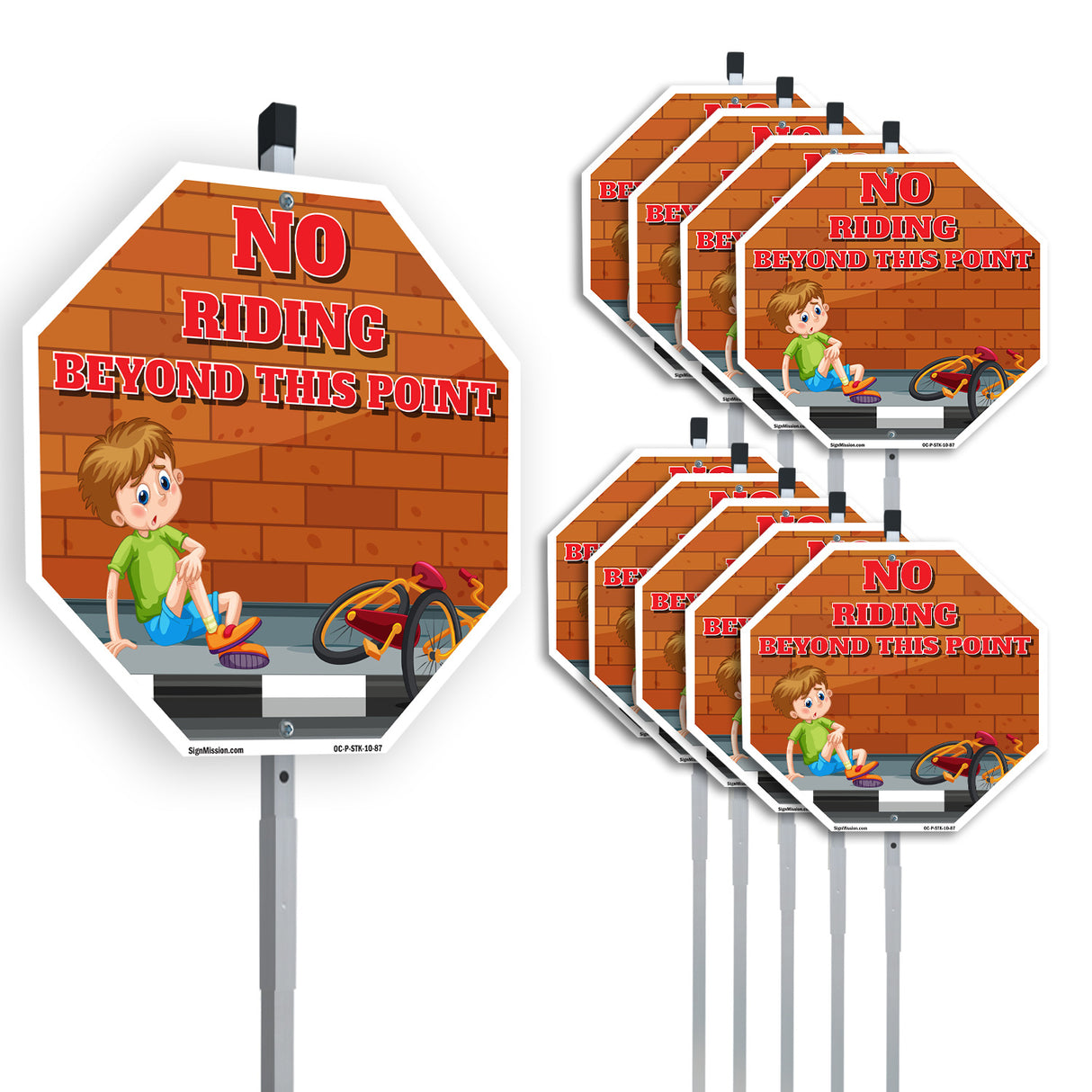 No Riding Beyond This Point