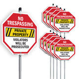 No Trespassing Private Property Violators Will Be Prosecuted