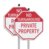 No Turnaround Private Property