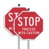 Stop Proceed with Caution