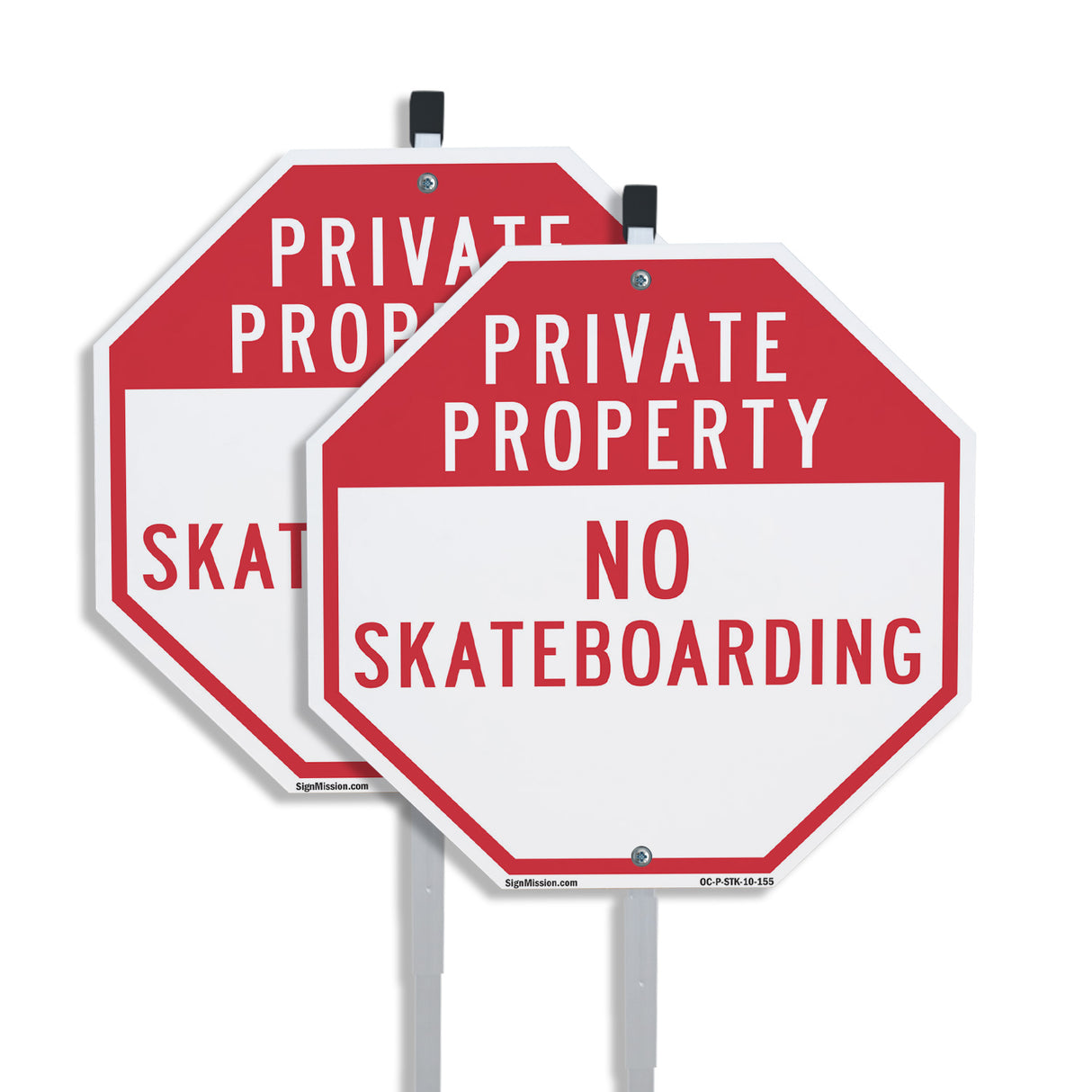 Private Property No Skateboarding