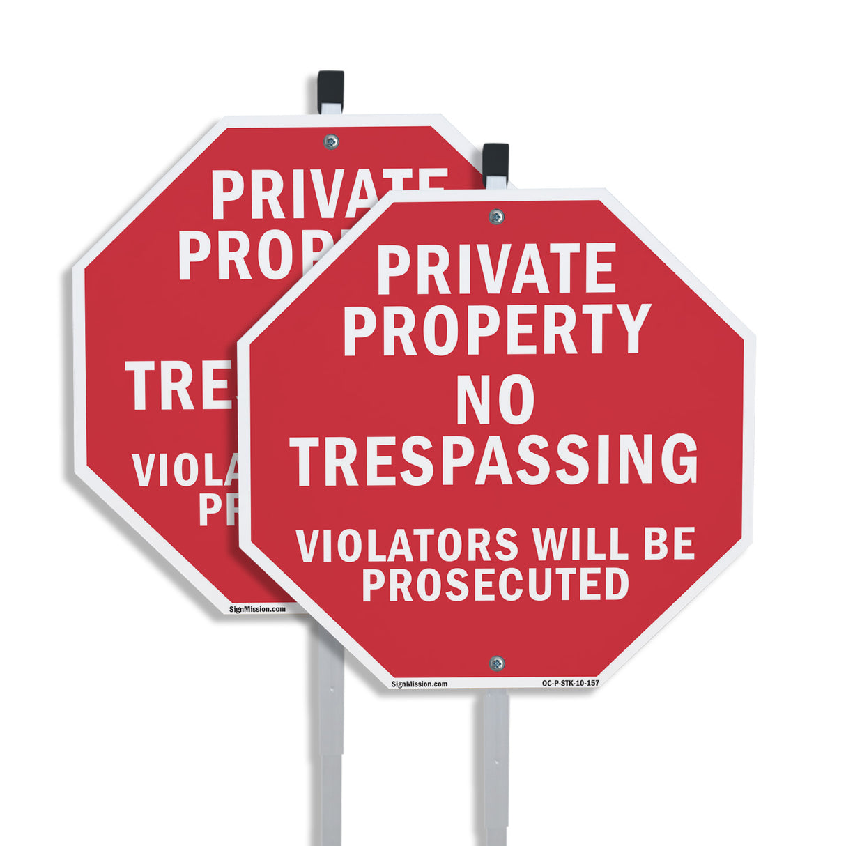 Private Property No Trespassing Violators Will Be Prosecuted